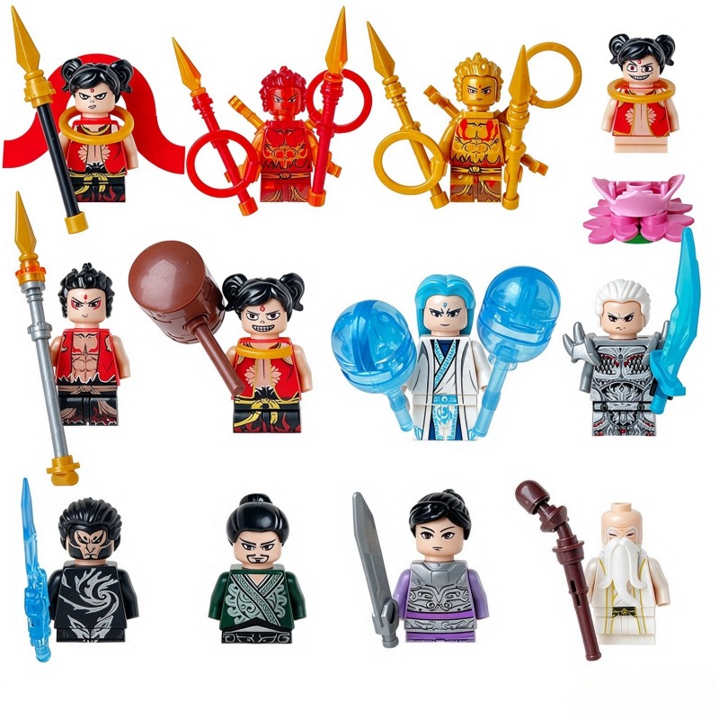 Lego Set Technic - Bausteine, Figuren, Puppen in menschlicher Form,
