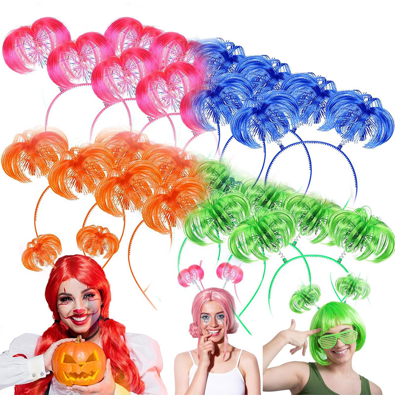 6/12 Stück Pompom-Stirnband Ha – Tinsel Garland Decoration Bewertung und Preis