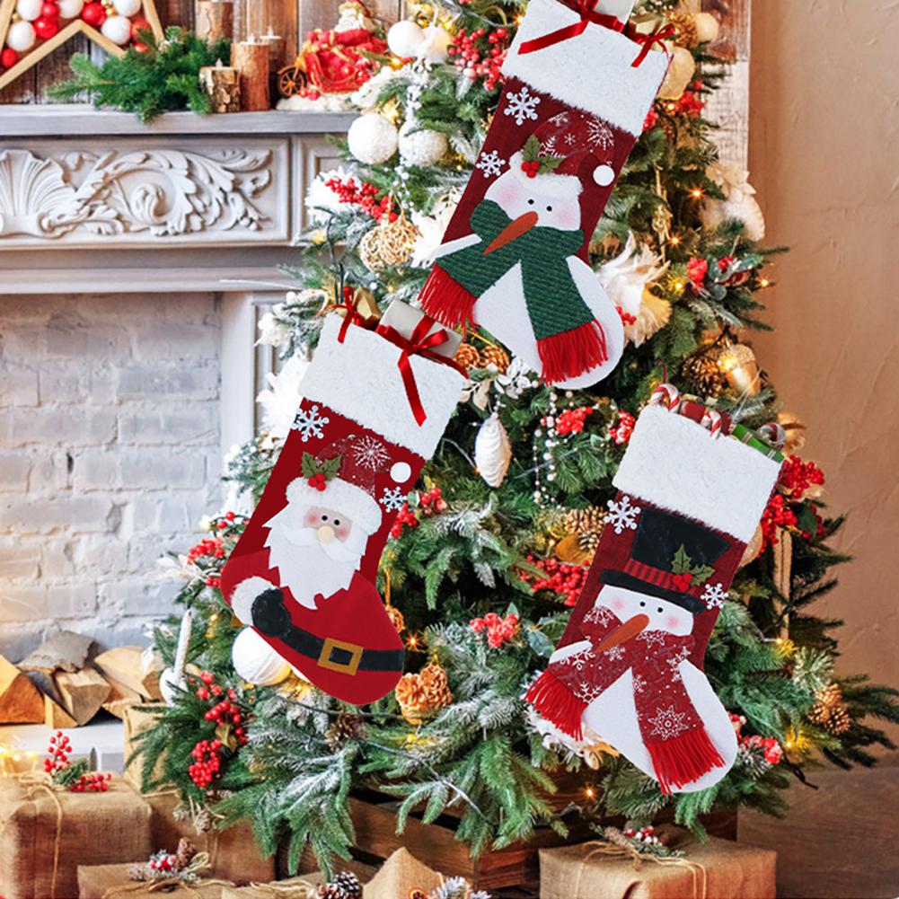 Weihnachtsstrumpf-Set aus Poly – Christmas Stocking Hanging Bewertung und Preis