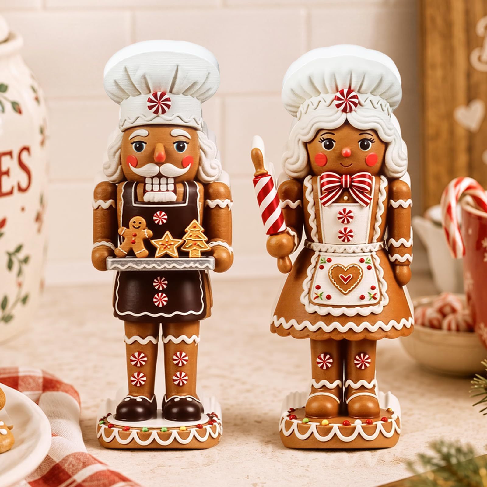2-teiliges Nussknacker-Set aus – Nutcracker Figurine Bewertung und Preis