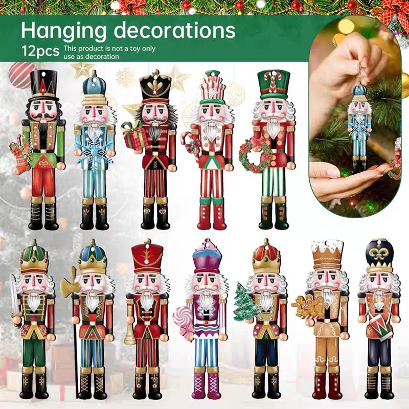 12/16 Stück Holz-Nussknacker-S – Nutcracker Figurine Bewertung und Preis