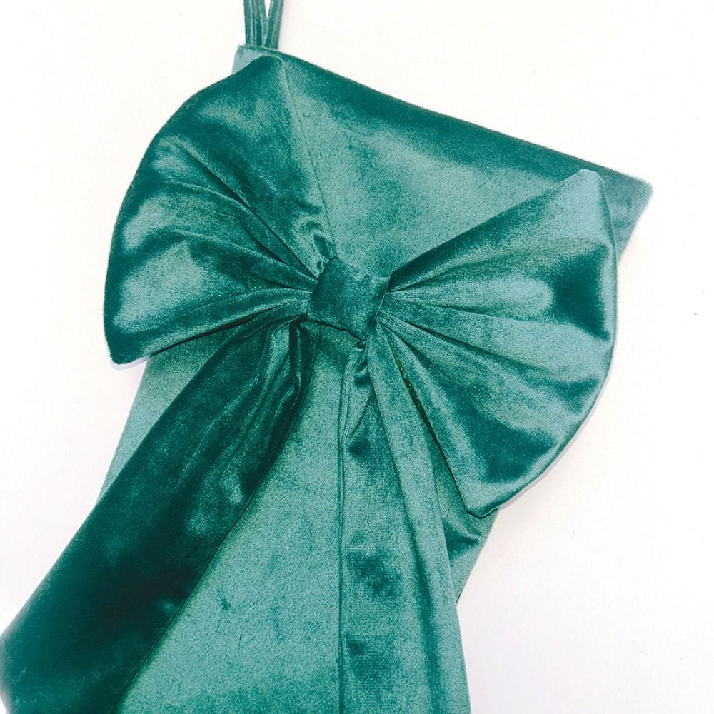 Weihnachtsstrümpfe mit Schleif – Christmas Stocking Hanging Bewertung und Preis