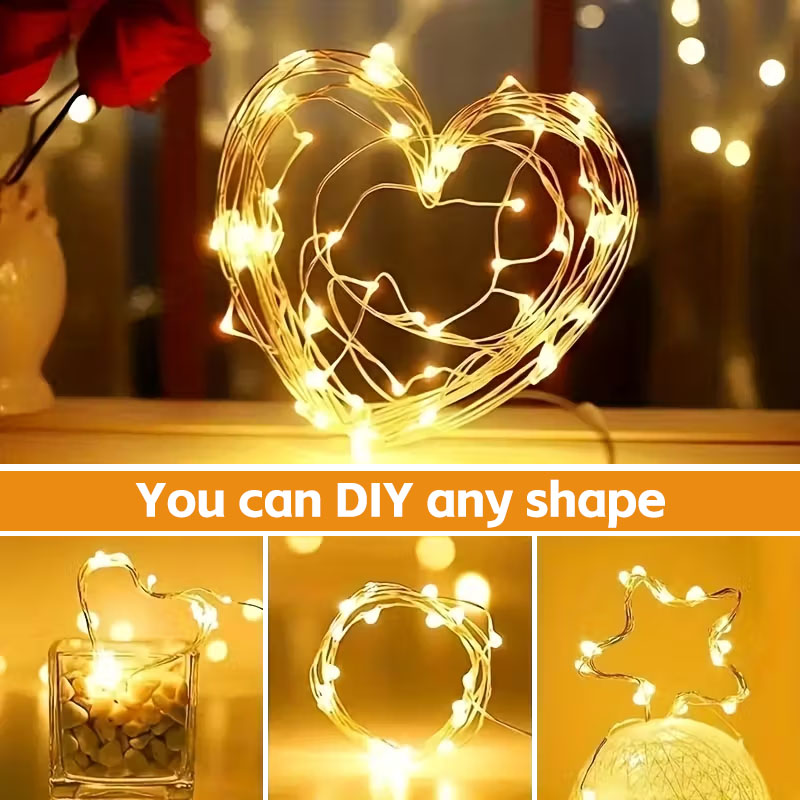 LED-Lichterketten, batteriebet – Led Fairy String Lights Bewertung und Preis