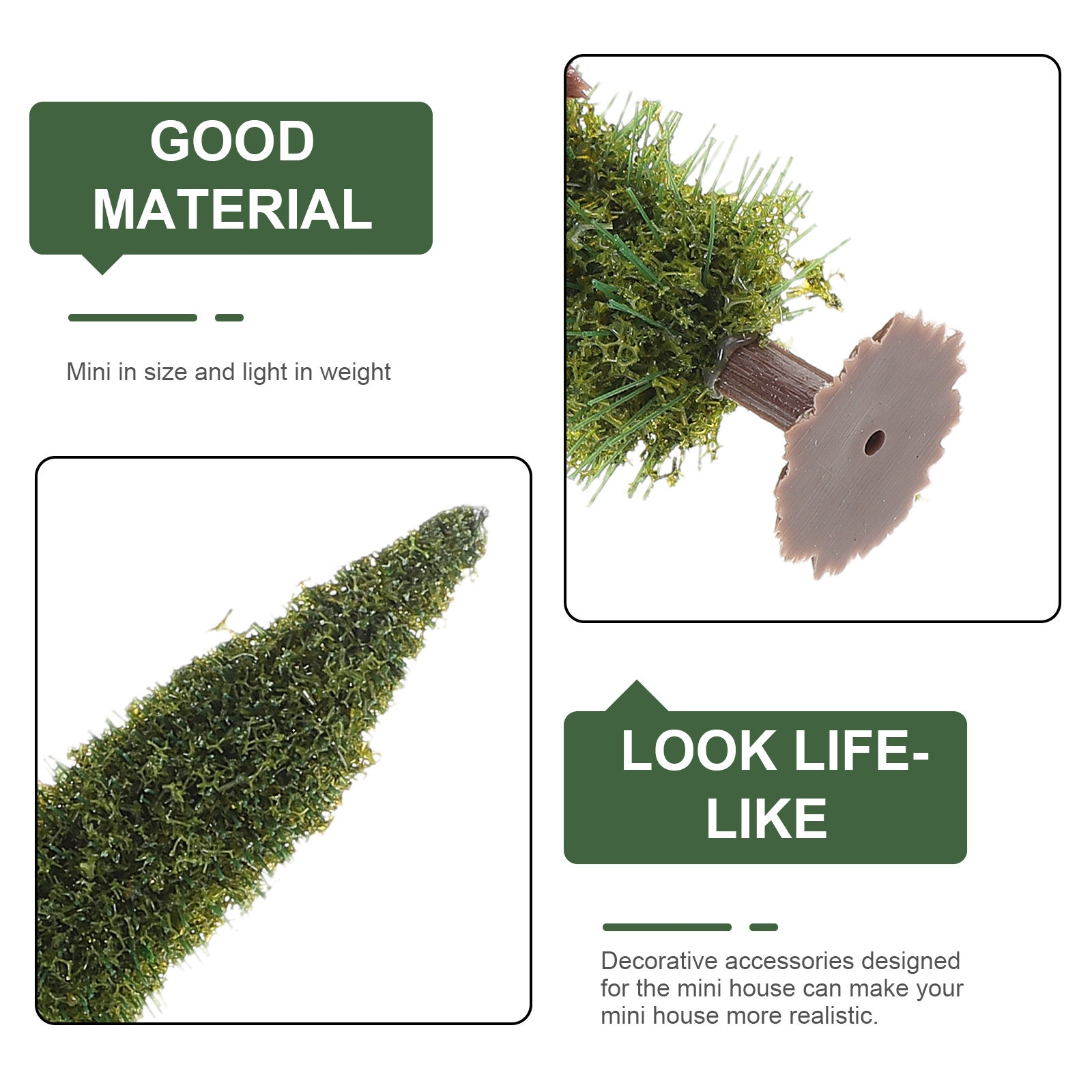 10 Stück Miniatur-Simulations- – Christmas Tree Artificial Bewertung und Preis