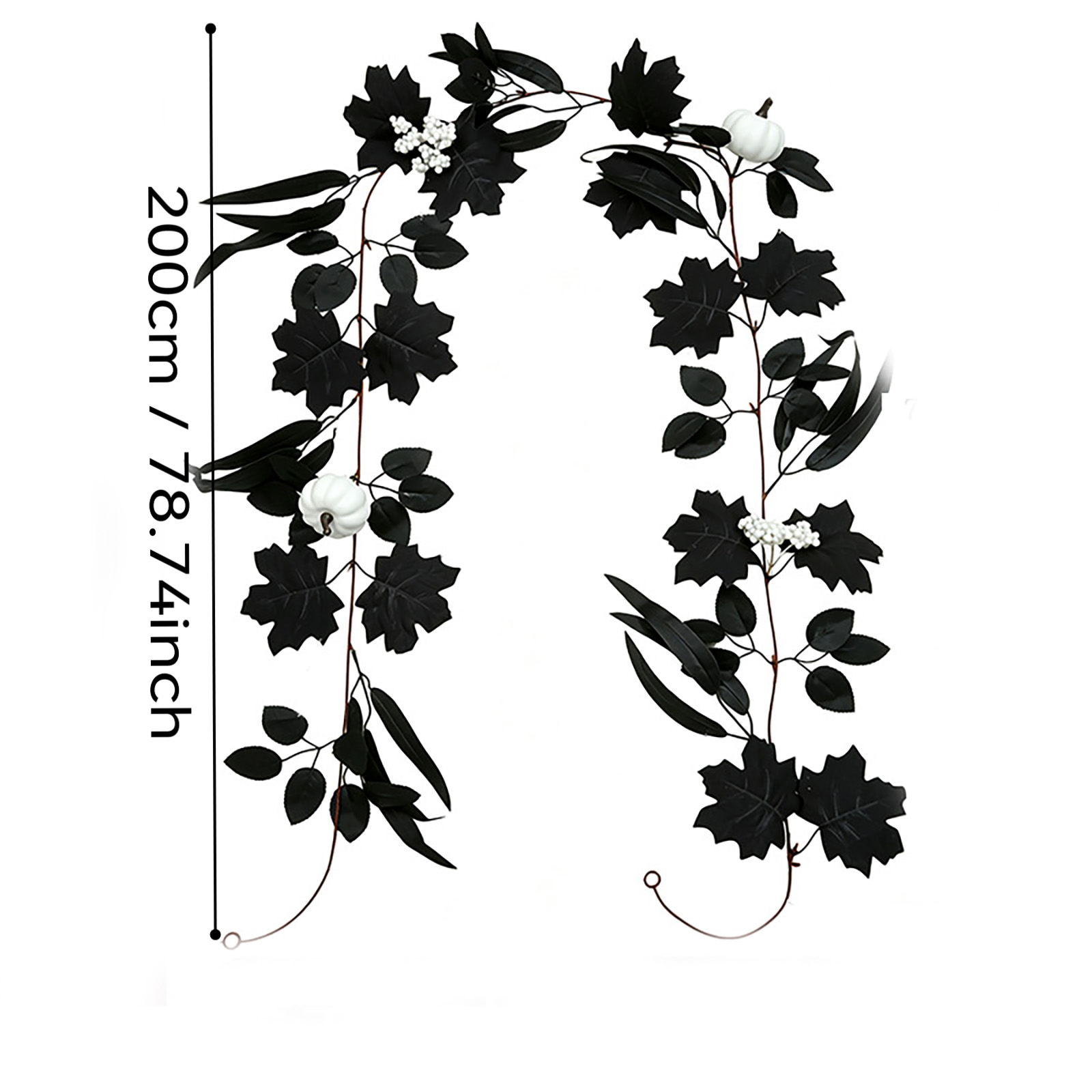 Künstliche Halloween-Girlande  – Tinsel Garland Decoration Bewertung und Preis