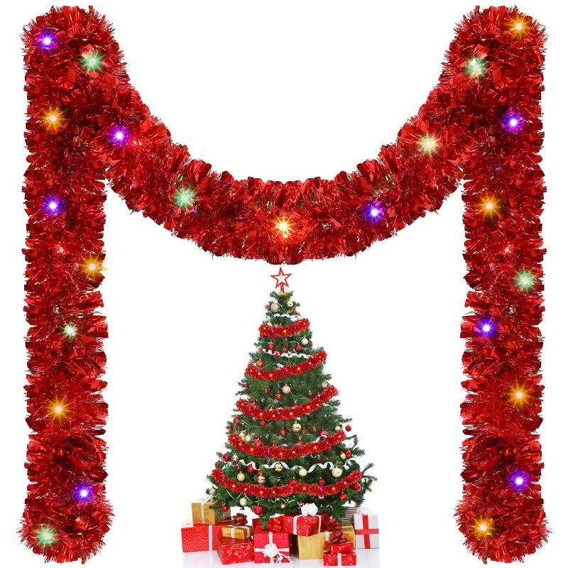 1 Stück 5M Weihnachts-Lametta- – Tinsel Garland Decoration Bewertung und Preis