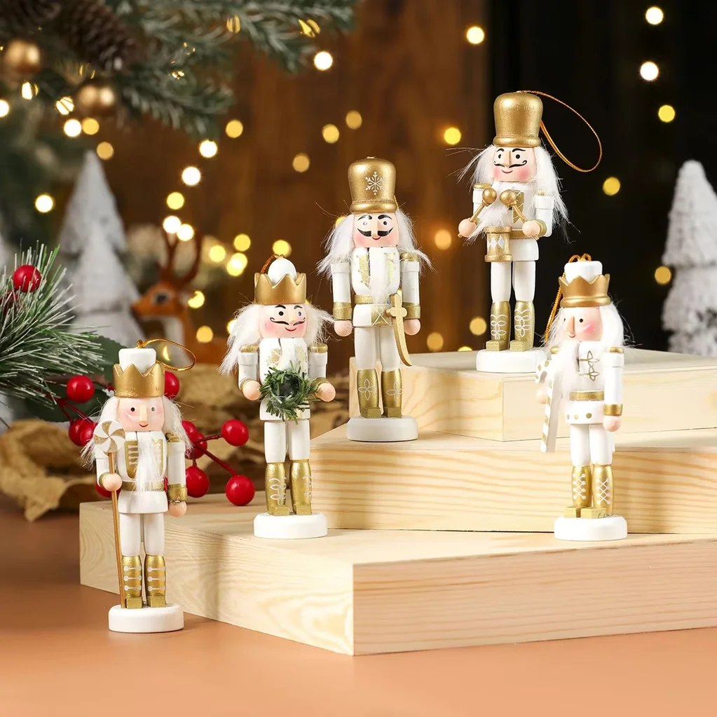 Holz-Nussknacker-Figurenset, W – Nutcracker Figurine Bewertung und Preis