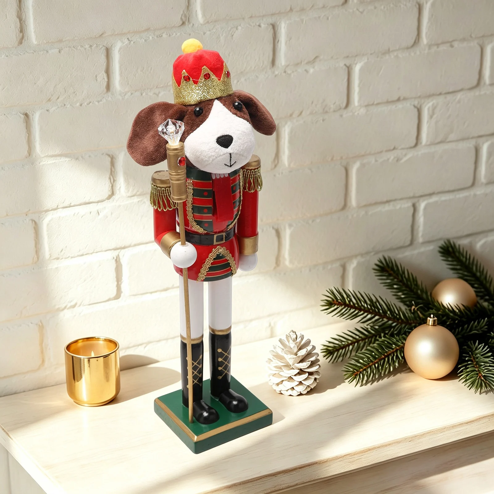 Hunde-förmiger Weihnachts-Nuss – Nutcracker Figurine Bewertung und Preis