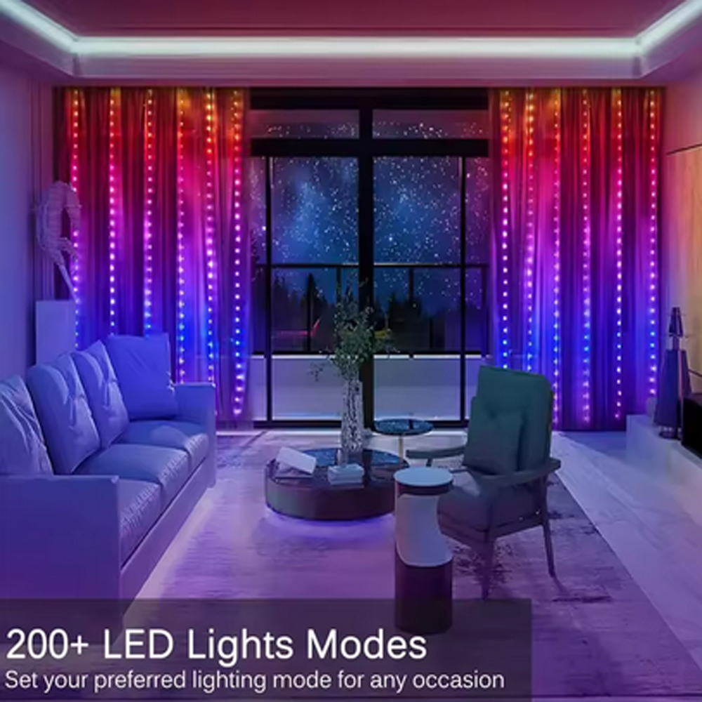 3M RGB Smart LED Vorhang Licht – Led Fairy String Lights Bewertung und Preis